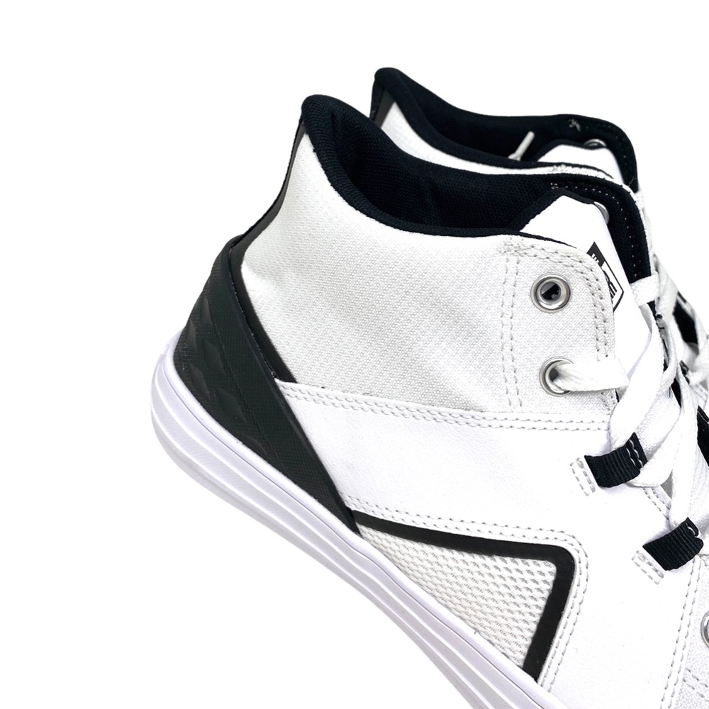 Converse CTAS Flux All Star Ultra Mid White Women’s Mesh Leather SneakersA01168C - Picture 8 of 11